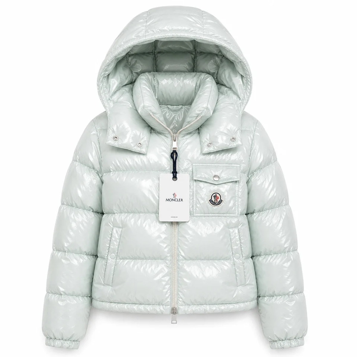 "MONC" Baby Blue Ice Jacket
