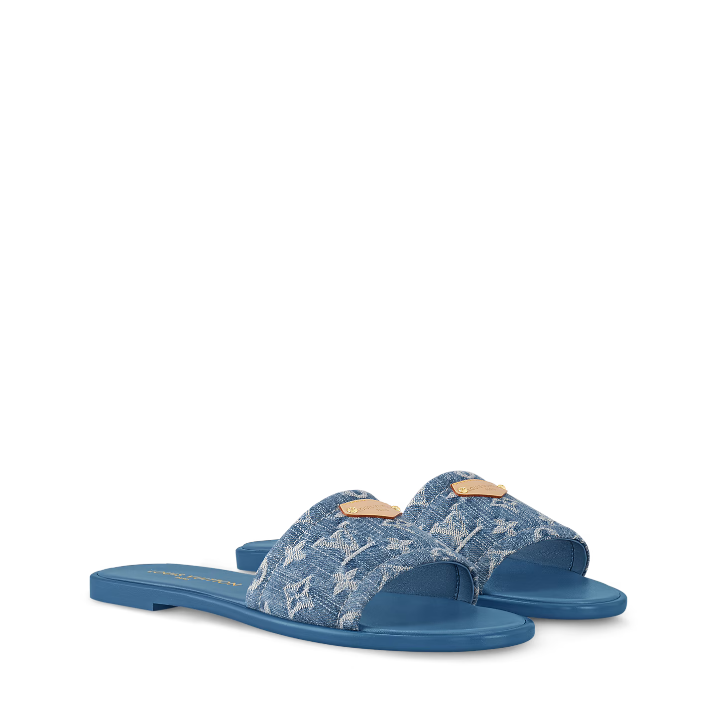 "Lv" Lily Flat Mules
