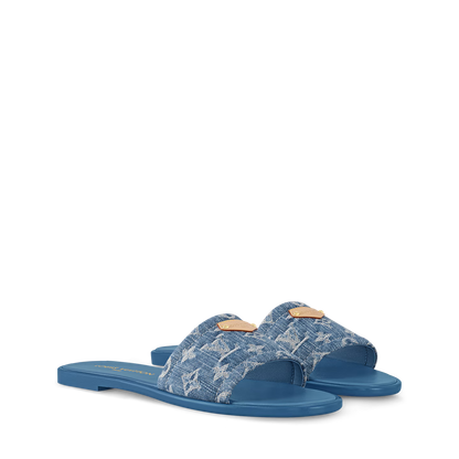 "Lv" Lily Flat Mules